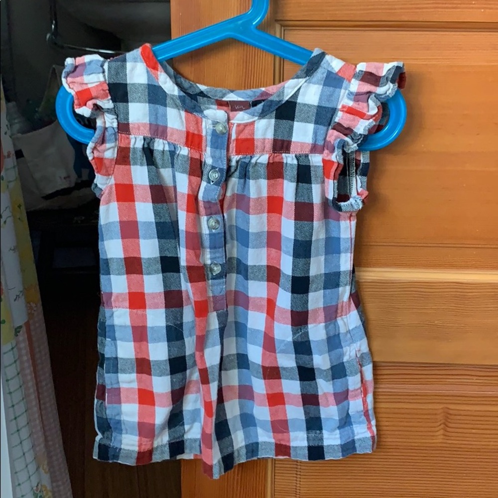 Tea Collection Flannel Blouse